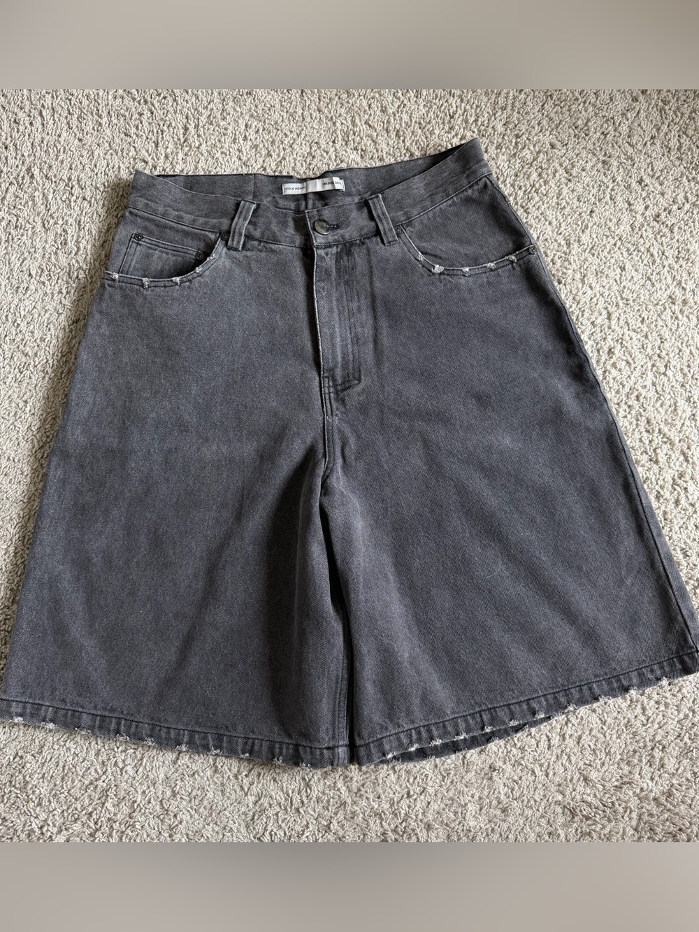 Cole Henry Distress Denim Jean Shorts Jorts